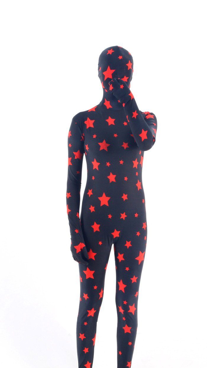 Halloween Costumes Star Pattern Zentai - Click Image to Close